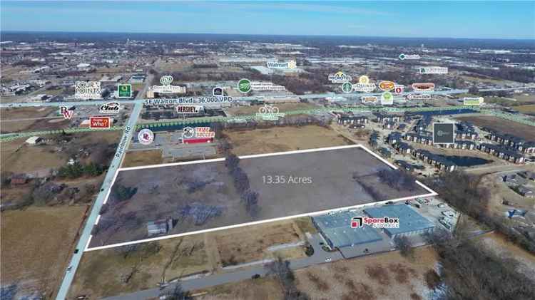 Land For Sale in 1501, South Rainbow Road, Rogers, Arkansas