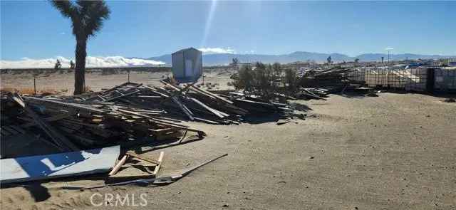 Land For Sale in Adelanto, California