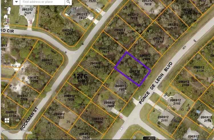 Land For Sale in North Port, Florida