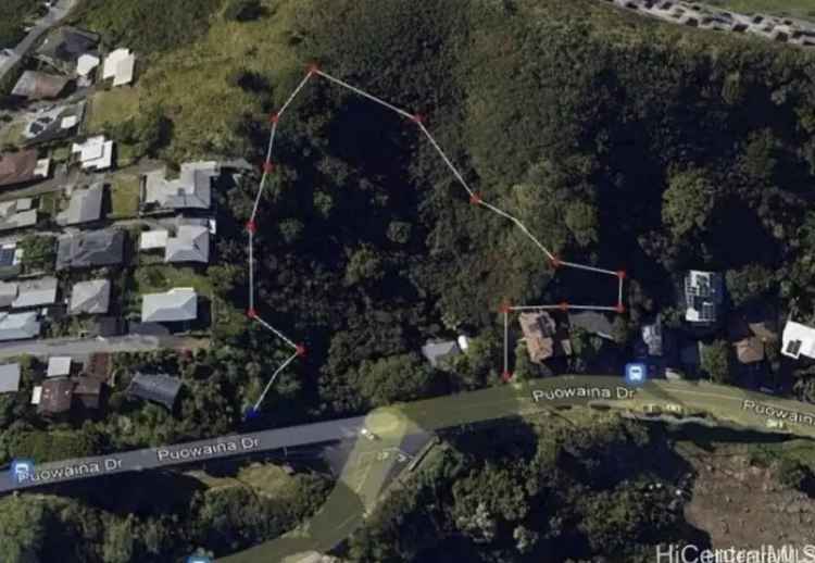 Land For Sale in 2041, Puowaina Drive, Honolulu, Hawaii