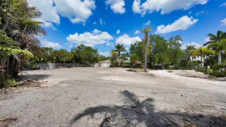 Land For Sale in 640, North Owl Drive, Sarasota, Florida