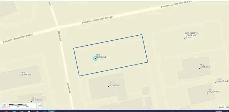 Land For Sale in 1815, Cedar Avenue, Austin, Texas