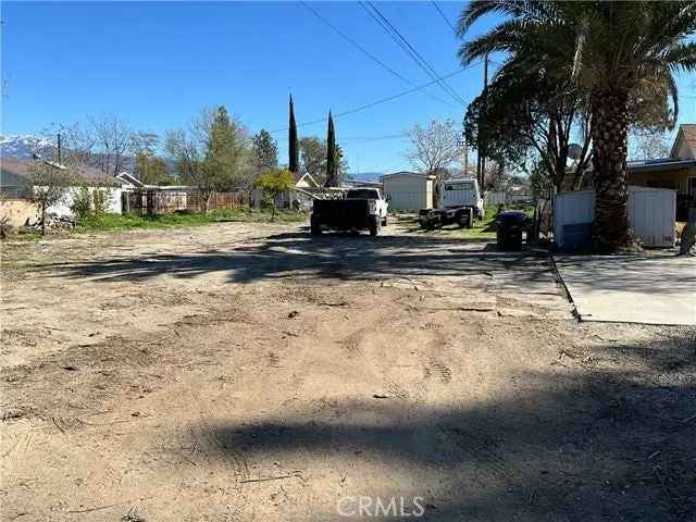 Land For Sale in 143, North Wateka Street, San Jacinto, California