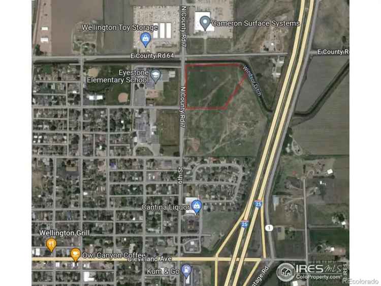 Land For Sale in Wellington, Colorado