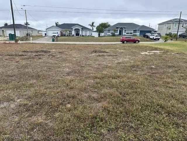 Land For Sale in 2114, Northwest 2nd Avenue, Cape Coral, Florida