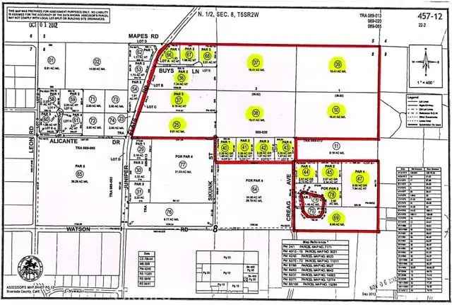 Land For Sale in Homeland, California