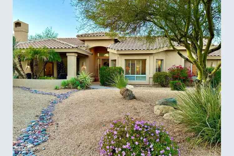 Single-family house For Sale in 18510, East Leather Lane, Rio Verde, Arizona