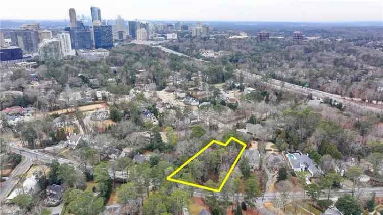 Land For Sale in 3928, Wieuca Road Northeast, Atlanta, Georgia