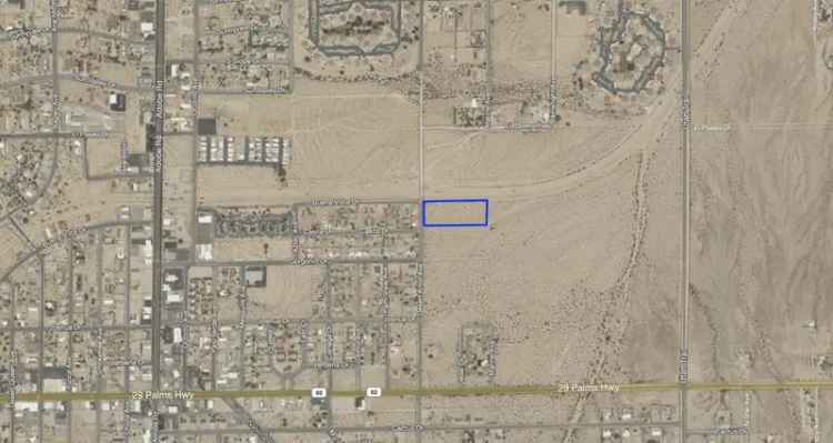 Land For Sale in Twentynine Palms, California