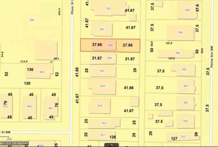 Land For Sale in 525, Oliver Street Northwest, Atlanta, Georgia