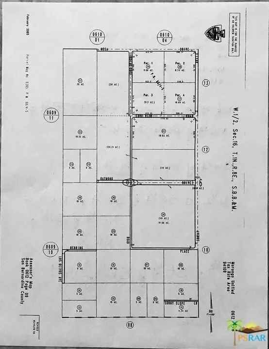 Land For Sale in Twentynine Palms, California