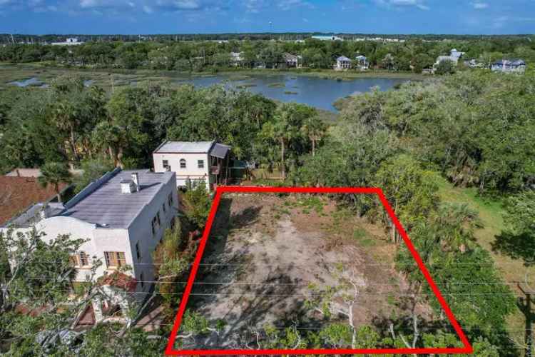 Land For Sale in 164, Marine Street, Saint Augustine, Florida