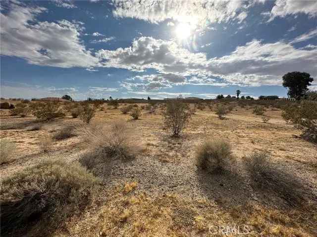 Land For Sale in Apple Valley, California