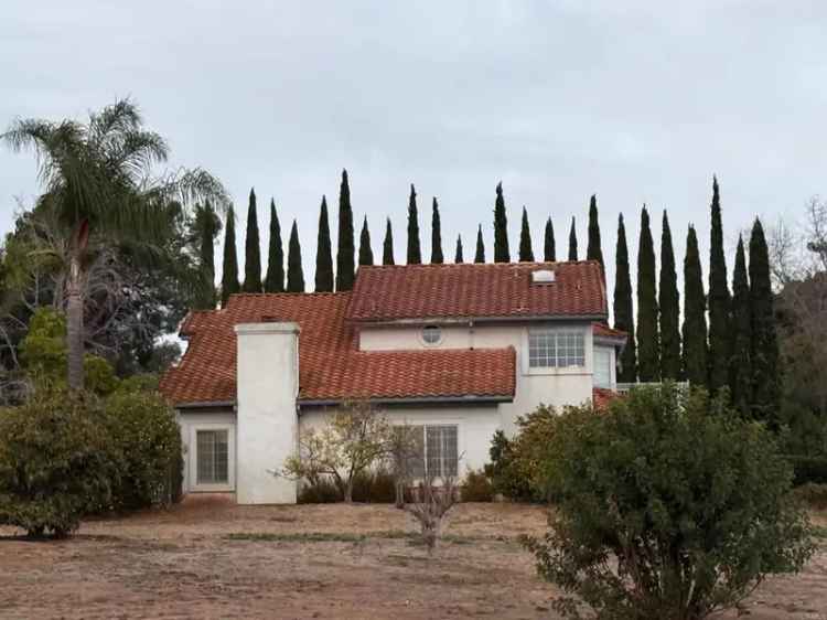 Single-family house For Sale in 4216, Sleeping Indian Road, Fallbrook, California