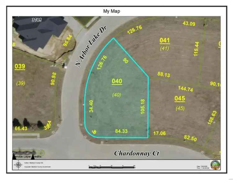 Land For Sale in 3702, North Arbor Lake Drive, Edwardsville, Illinois