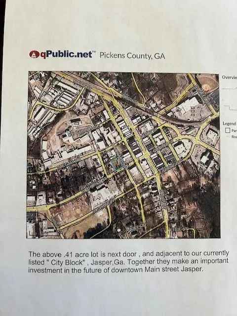 Land For Sale in 68, West Church Street, Jasper, Georgia