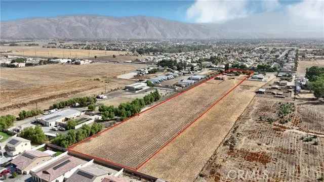 Land For Sale in 492, South Sanderson Avenue, San Jacinto, California