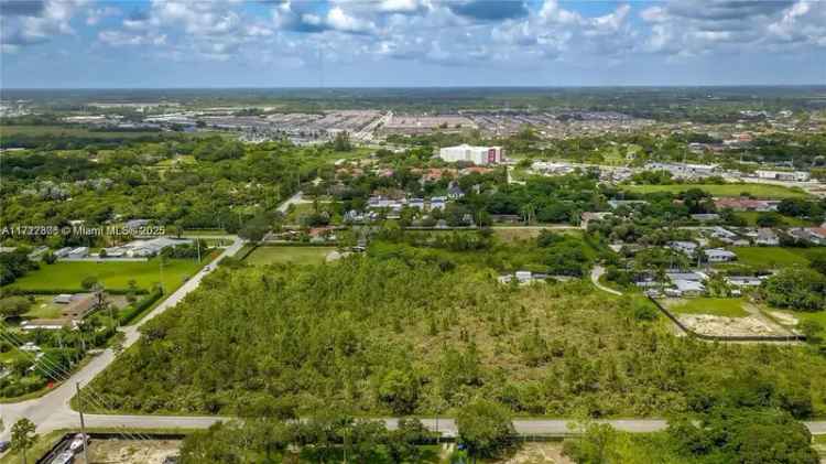 Land For Sale in 12250, Southwest 230th Street, Goulds, Florida