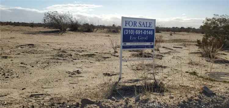 Land For Sale in Adelanto, California