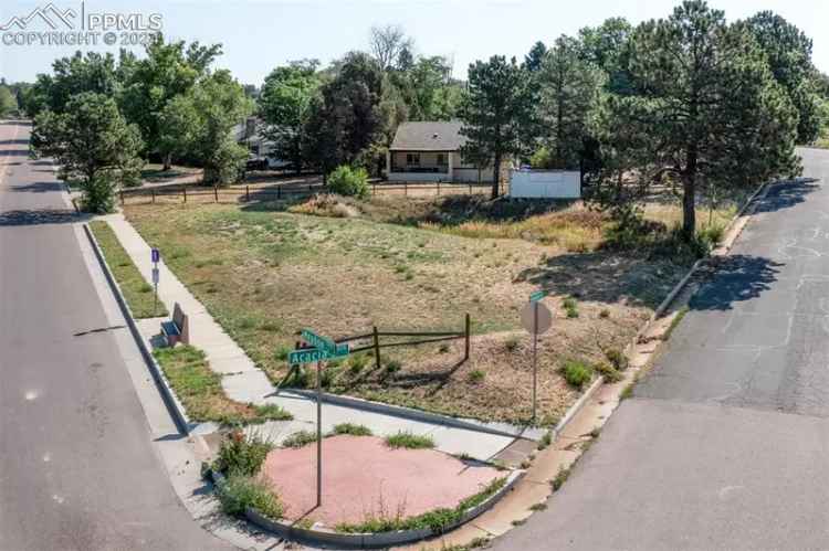 Land For Sale in Colorado Springs, Colorado