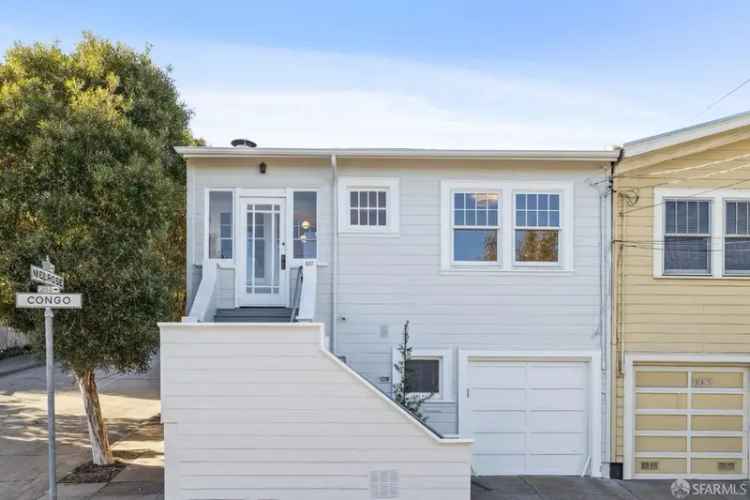 Single-family house For Sale in 557, Congo Street, San Francisco, California