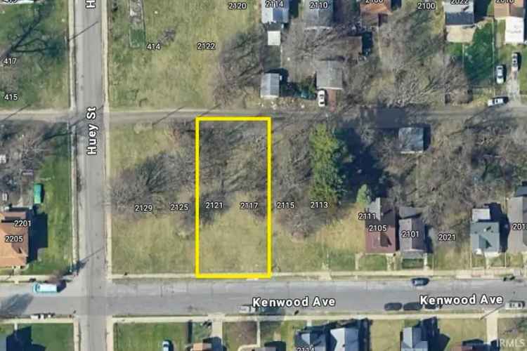 Land For Sale in 2121, Kenwood Avenue, South Bend, Indiana