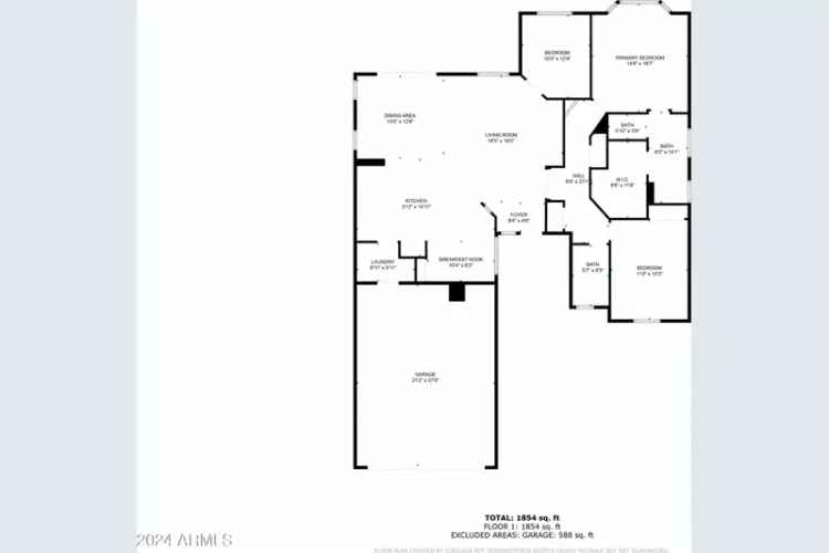 Single-family house For Sale in 19661, North Echo Rim Drive, Surprise, Arizona