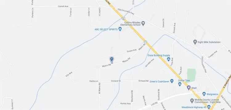 Land For Sale in Prichard, Alabama