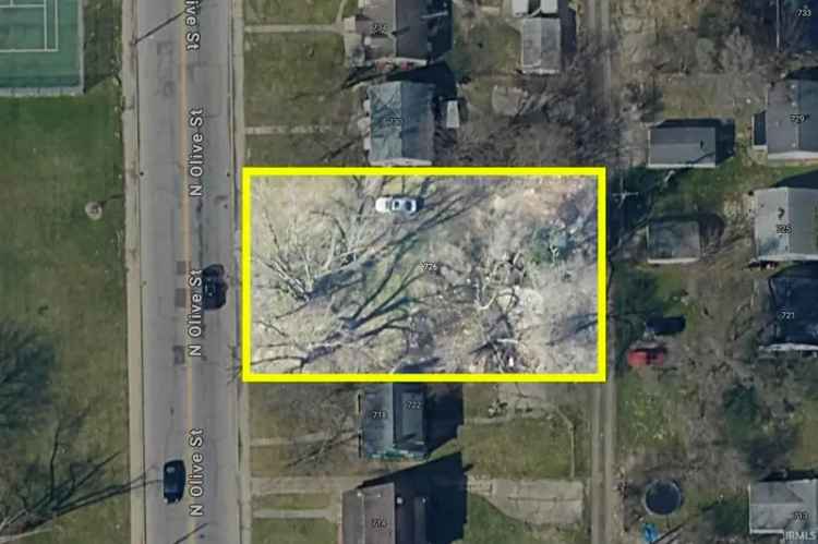 Land For Sale in 722, North Olive Street, South Bend, Indiana