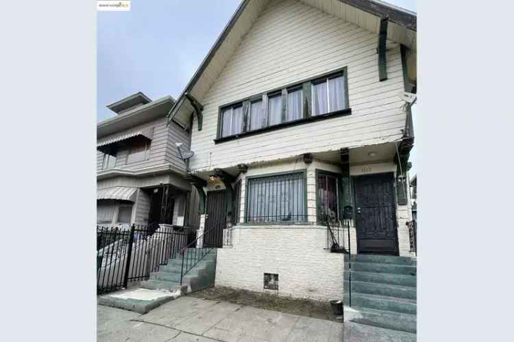 Duplex For Sale in 1114, 10th Street, Oakland, California