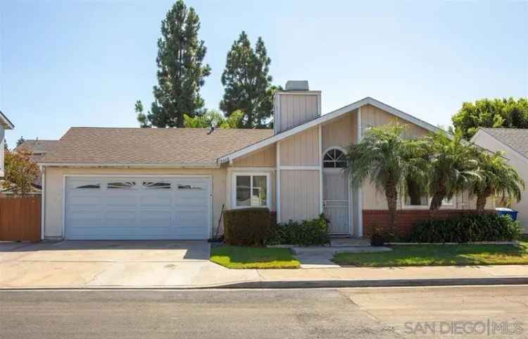 Single-family house For Sale in 2160, Hamden Drive, Chula Vista, California