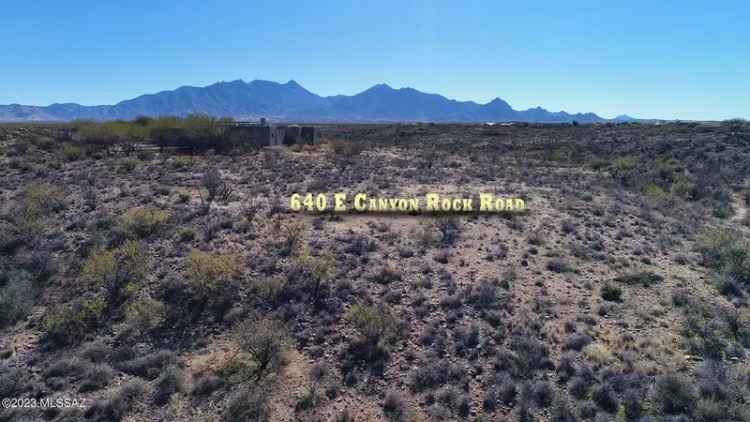 Land For Sale in 640, East Canyon Rock Road, Green Valley, Arizona