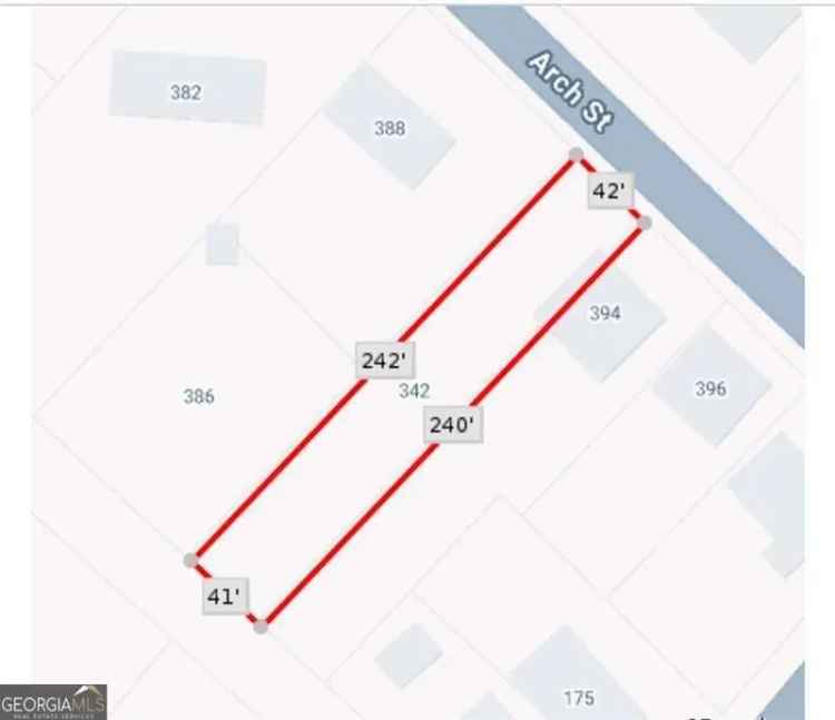 Land For Sale in 342, Arch Street, Athens, Georgia