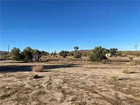 Land For Sale in Yucca Valley, California