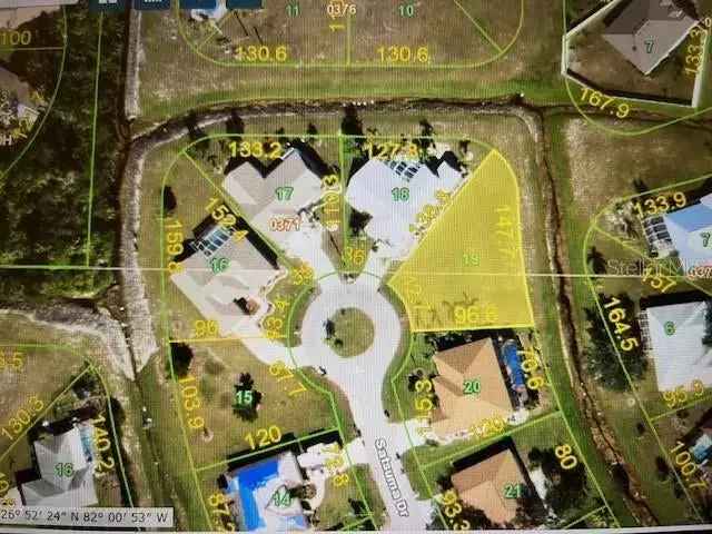 Land For Sale in 7310, Satsuma Drive, Punta Gorda, Florida