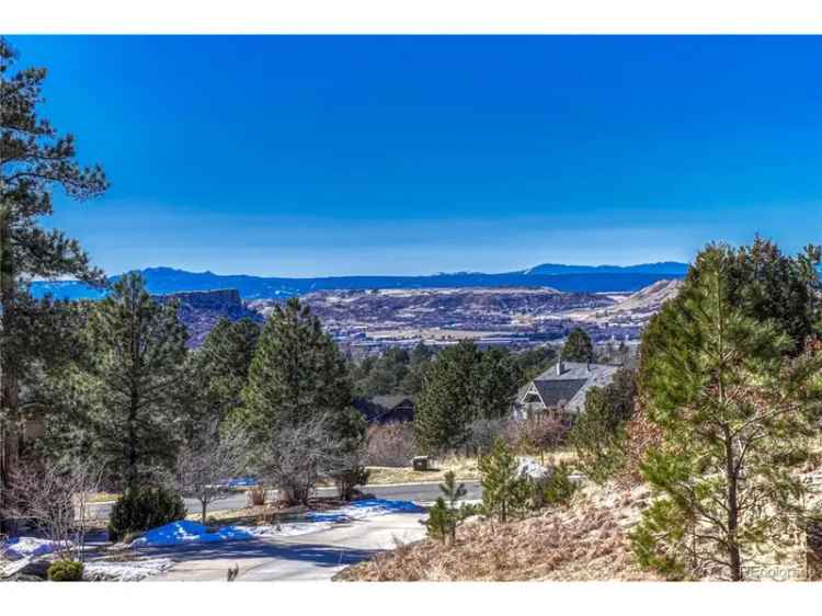 Land For Sale in Castle Rock, Colorado