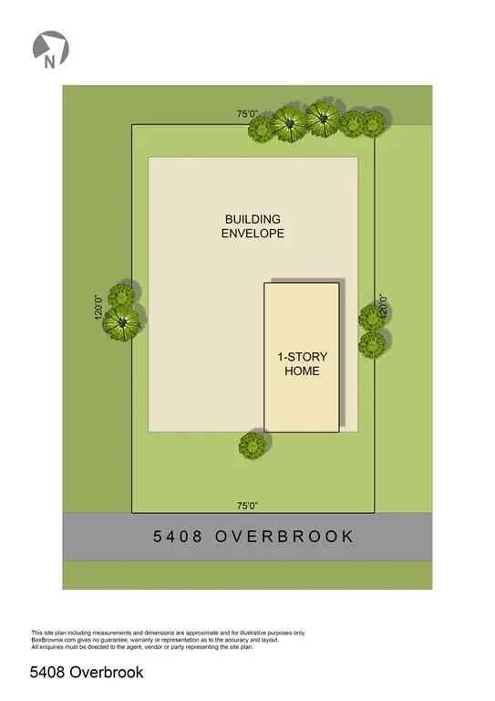 Land For Sale in 5408, Overbrook Drive, Austin, Texas