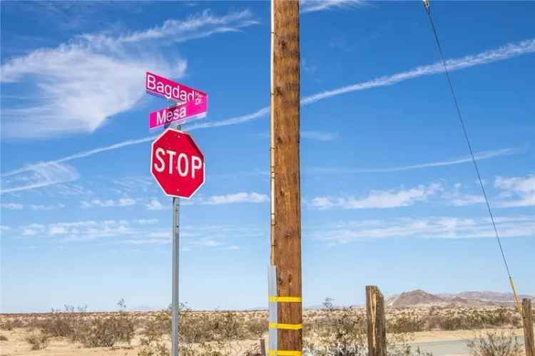 Land For Sale in Twentynine Palms, California