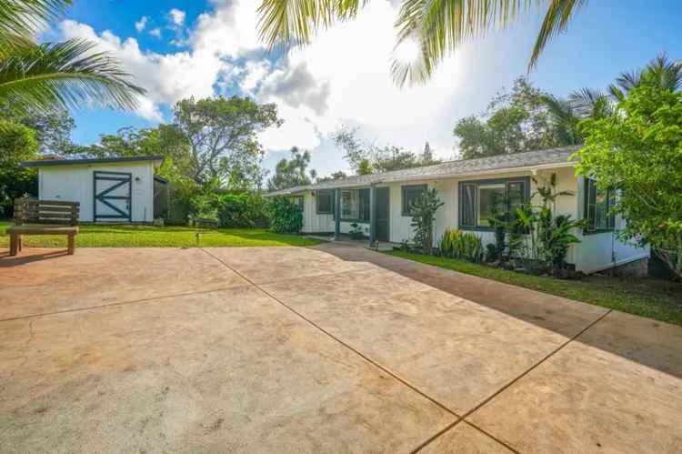 Single-family house For Sale in 4561, Opu Road, Kalaheo, Hawaii