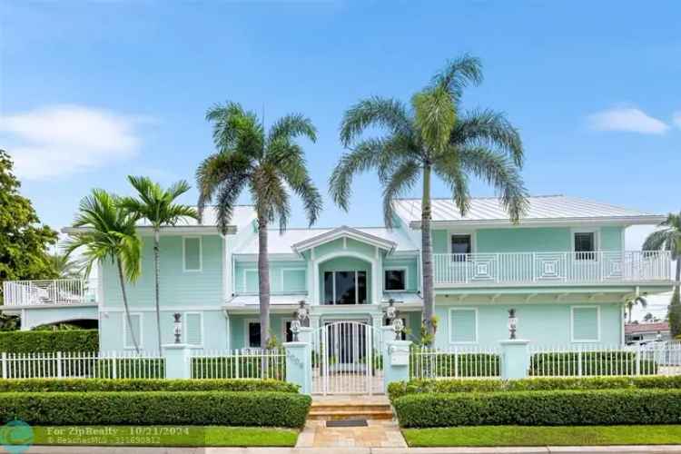 Single-family house For Sale in Fort Lauderdale, Florida