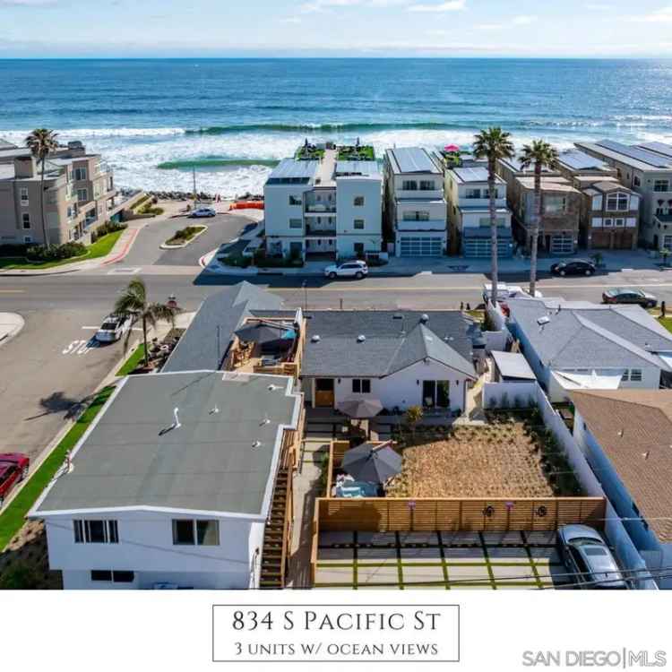 Multi-family house For Sale in 834, South Pacific Street, Oceanside, California