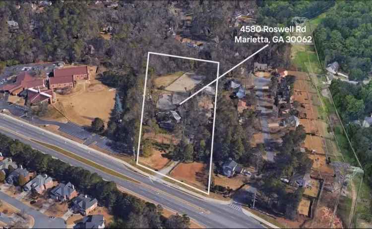 Land For Sale in 4580, Roswell Road, Marietta, Georgia