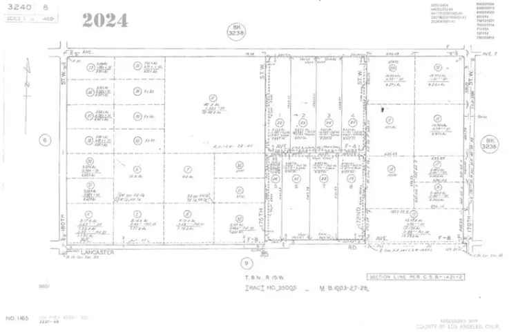 Land For Sale in Lancaster, California