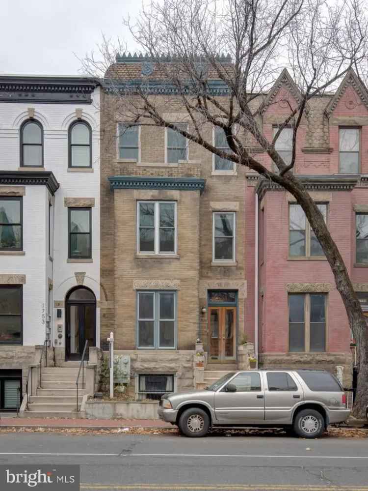 House For Sale in 1751, U Street Northwest, Washington, District of Columbia