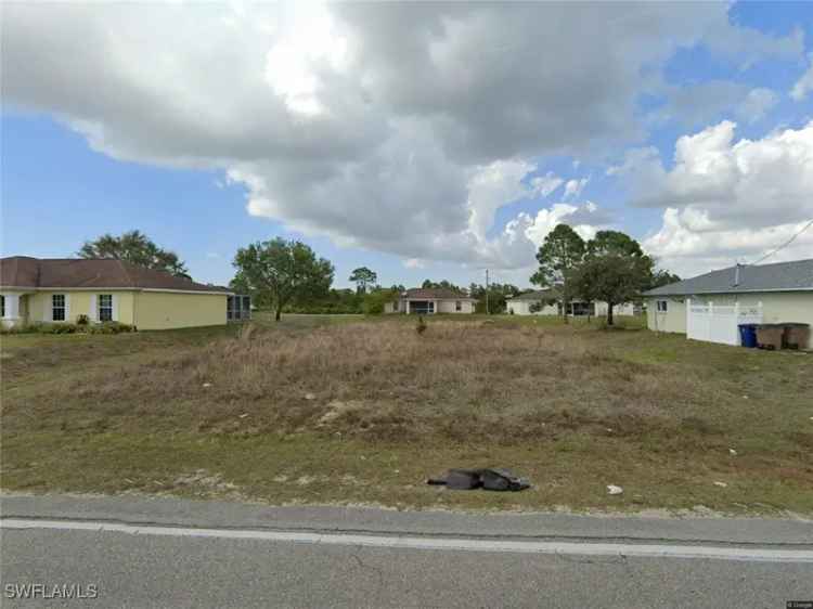 Land For Sale in 3606, 8th Street Southwest, Lehigh Acres, Florida