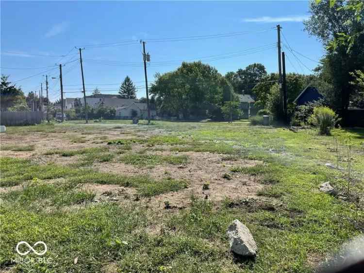 Land For Sale in 1229, East Brookside Avenue, Indianapolis, Indiana