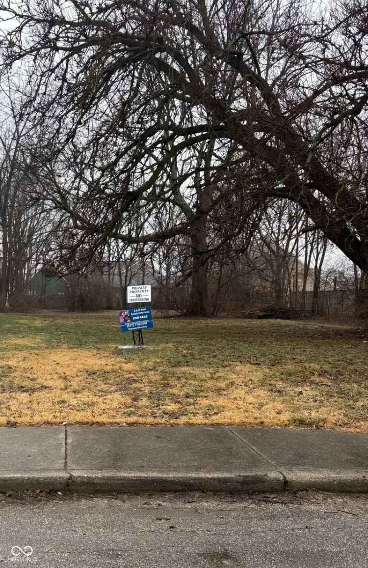 Buildable Vacant Lot Near Monon Trail