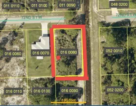 Land For Sale in 3501, 72nd Street West, Florida