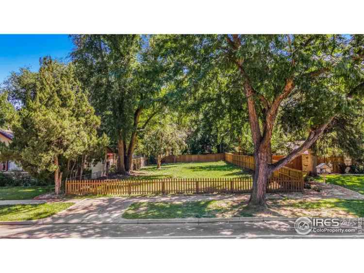 Land For Sale in 320, Wood Street, Fort Collins, Colorado