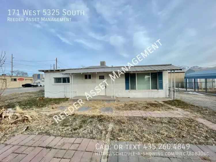 3-Bedroom Home for Rent in Murray UT - Pet-Friendly